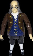 Benjamin Franklin Action Figure Accoutrements 2003 US History Philadelphia A5