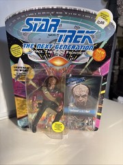 Playmates 1993 Star Trek The Next Generation Lieutenant Worf Action Figure