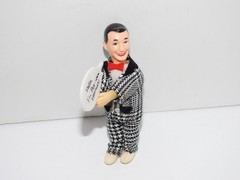 VNTG PEEWEE HERMAN’S PLAYHOUSE CLIP ON FIGURE HELLO I’M PEE-WEE HERMAN SIGN NEW