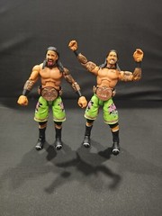The Usos Jimmy And Jey Uso Elite Series 31 WWE Action Figures Bloodline