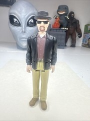 BREAKING BAD HEISENBERG REACTION 4” ACTION FIGURE LOOSE Bryan Cranston Rare Old