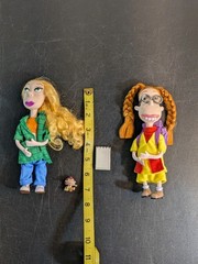 Eliza Debbie Thornberrys 1999 Vintage Toy Figures Viacom 4 Piece Lot Nickelodeon