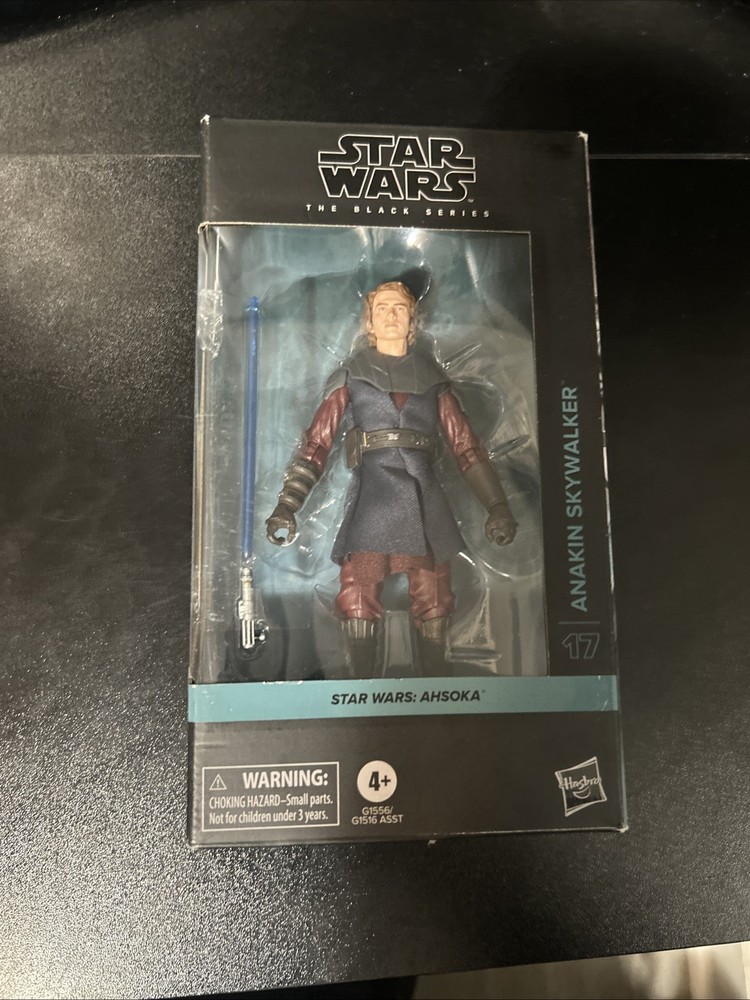 Hasbro Ahsoka Anakin Skywalker Action Figure Star Wars the Black Series