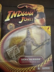 Hasbro Indiana Jones Figure Raiders Of the loat arc & Ucha Warrior Of Crystal Sk