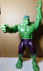 Hasbro~Marvel 2013 Incredible Hulk Toy Doll SA Made In China 11 1/2″ Tall