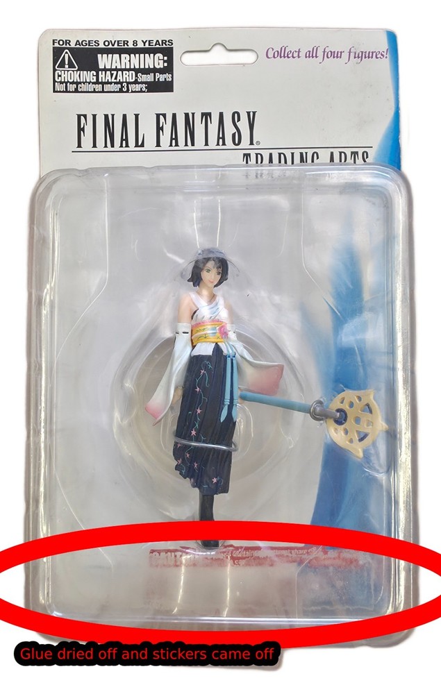 SUBPAR Packaging Square Enix Final Fantasy X Yuna Trading Arts Mini Figure