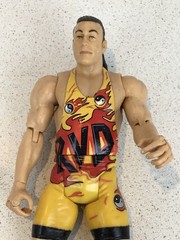 WWE Mattel Elite Rob Van Dam Action Figure – Yellow Flame Attire – RVD Wrestler