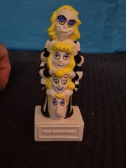 Vintage 1989 Beetlejuice 4in Figure- Hard Plastic Hollow