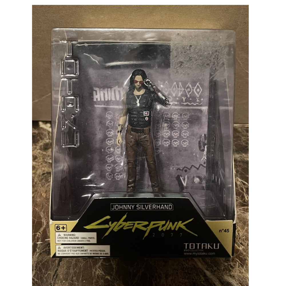 Totaku Cyberpunk 2077 Johnny Silverhand Action Figure First Edition Boxed