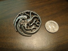 A Game of Thrones The Nights Watch Coin George R R Martin-poker chip Golf Marker