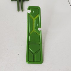 1989 TMNT Crazy Artillery Trash Can Double Barreled Plunger Retrocatapult Parts