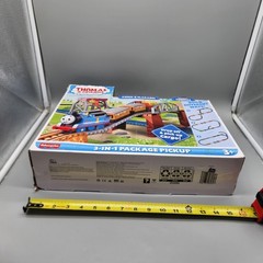 Thomas & Friends 3-IN-1 Package Pickup Annie & Clarabel Train *DAMAGED Box HTF