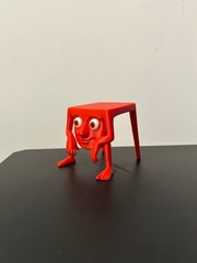 Italian Brainrot – Chachechichachachachi Red Chair Figurine Toy For Kids & Adult