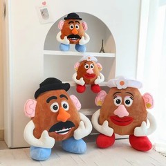Mr & Mrs Potato Head Plush Toy Stuffed Doll Pillow Blanket Toy Story Gift Kids