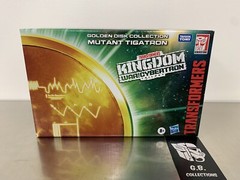 Transformers WFC Kingdom Golden Disk Collection Mutant Tigatron New Sealed