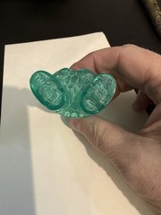 Gargamel X Martin Ontiveros – Pocket Ojo Rojo – Clear Green SDCC 2007 Exclusive