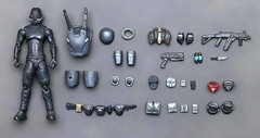 JOYTOY 1/25 Scale Action Figure – FEAR XS-01 NIGHT RAID TYPE – PILOT Dark Source