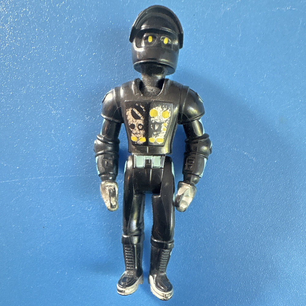Black Robot Action Figure Articulated Plastic, Robot Character, Robots Theme