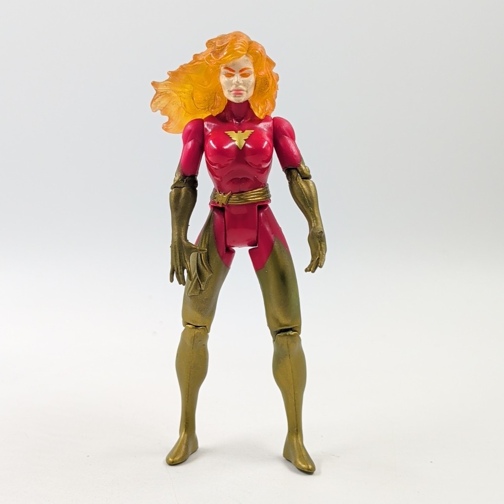 Vintage 1995 Marvel Toybiz X-MEN DARK PHOENIX Jean Grey Red 5″ Figure Loose