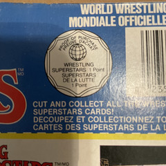 WWF LJN wrestling superstars Bobby “the brain” Heenan wrestling figure W/Poster