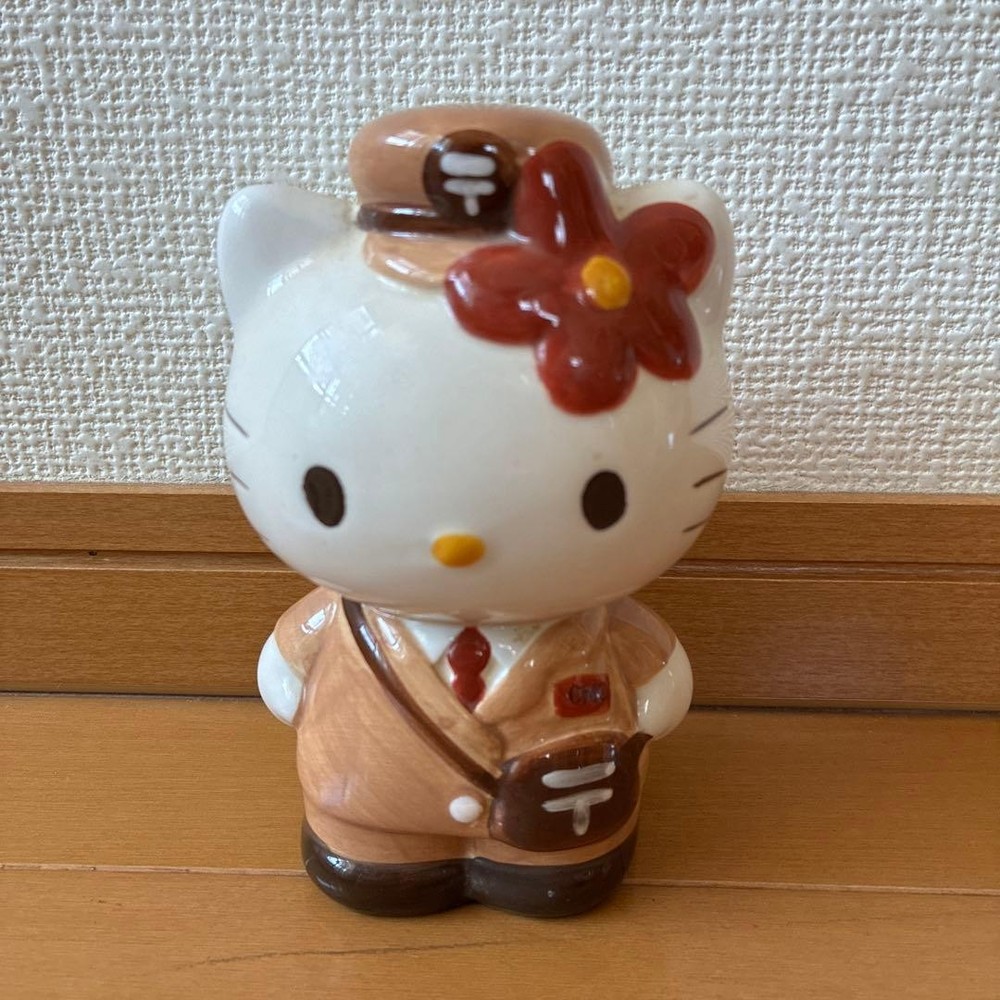 Hello Kitty Figure Sanrio Post Office Limited Piggy Bank