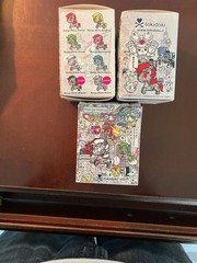 Lot of 3 Tokidoki Unicorno Manga Mania Unopened Blind Boxes