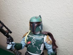 Star Wars Boba Fett Action Figure 13.5″ Disney Store Talking, Untested, As-Is