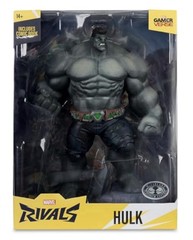 Marvel Rivals Hulk McFarlane Platinum Edition GREY Chase – New Sealed – W/Comic