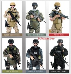 1:6 Soldier Model Counterterrorism Team SWATI2 “Movable Soldier Figure