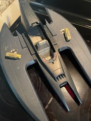 Vintage 90s Batman Animated Series Batwing Batmobile Hover Kenner-Incomplete