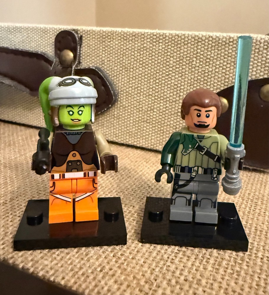 Hera Syndulla & Kanan Jarrus minifigures – star wars rebels lego SW0602 SW0576