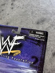 NEW 1998 Jakks WWF Double J JEFF JARRETT wrestling action figure signed WWE