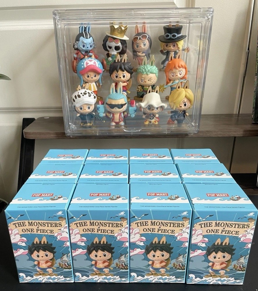 POP MART Labubu The Monsters x One Piece Series – Full Set of 12 Figures NEW