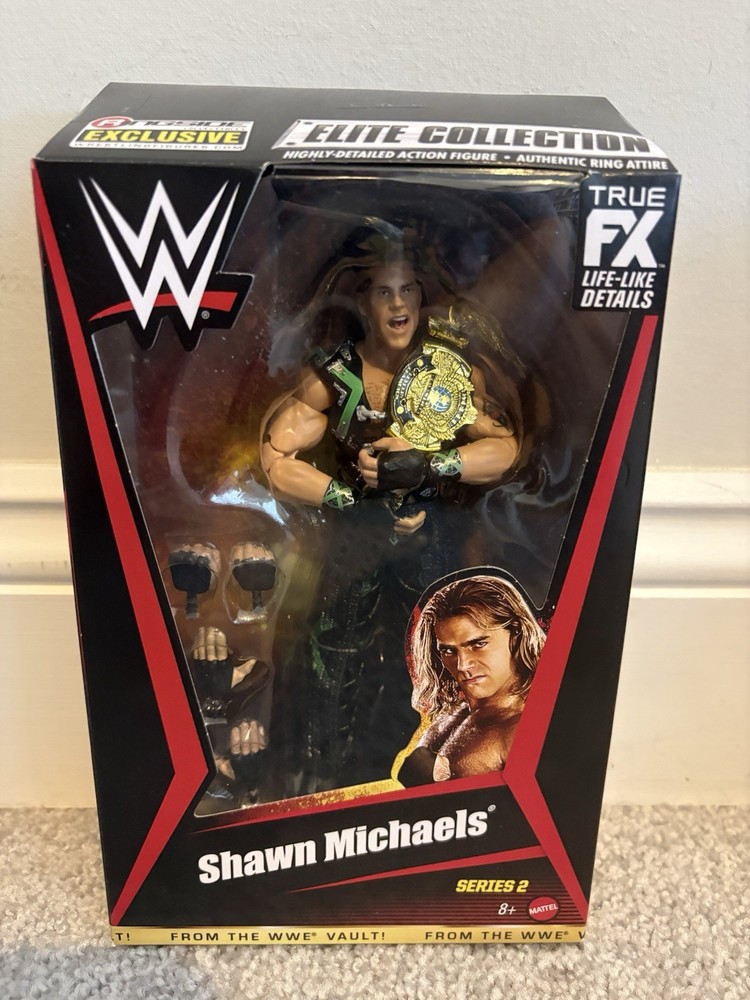 WWE Elite Ringside Exclusive From the Vault Series 2 Shawn Michaels New & Sealed