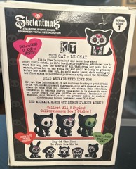 Skelanimals KIT The Cat Kitten Day Of The Dead Series 1 Hasbro Vinyl Figure NEW