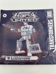 Transformers Gen Lgcy G1 Triple Changer Sandstorm w ACHAI STUDIO Head Upgrade