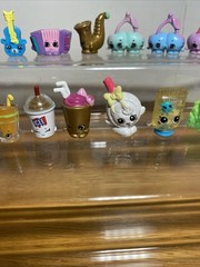 MIXED Lot of 21 + Car Shopkins Figures Moose Toys Instruments Loose