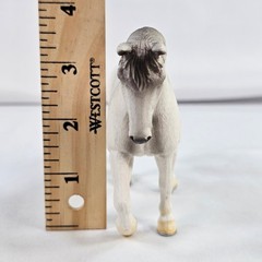 Mojo Fun 2010 Grey Horse Figurine Realistic Animal Model Collectible Toy 387064
