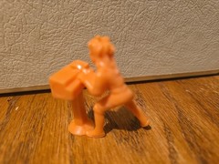 CUTIE Lovey Doveys Orange Figure Mattel 1986 C.U.T.I.E Figurine TB0024