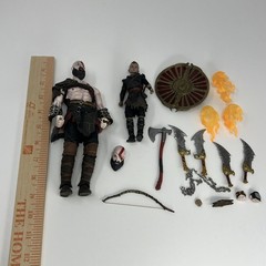 Neca God of War Ultimate Kratos & Atreus 2 Pack Figures w/ Accessories