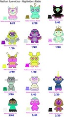 Kidrobot Night Riders Sealed Single Blind Box