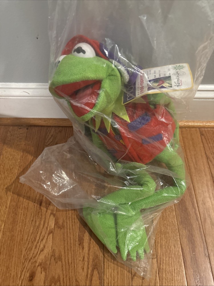 Kermit The Frog Photographer Plush 26″ Macys Exclusive With Camera