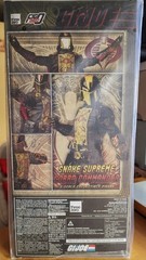 Threezero G.I. Joe FigZero 1/6 Snake Supreme Cobra Commander action figure