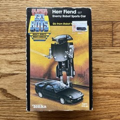 Super Go Bots Herr Fiend Enemy Robot Sports Car Tonka w/ Box