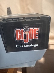Hasbro GI Joe USS Saratoga Aircraft Carrier Motorized Ship 2001 Vintage