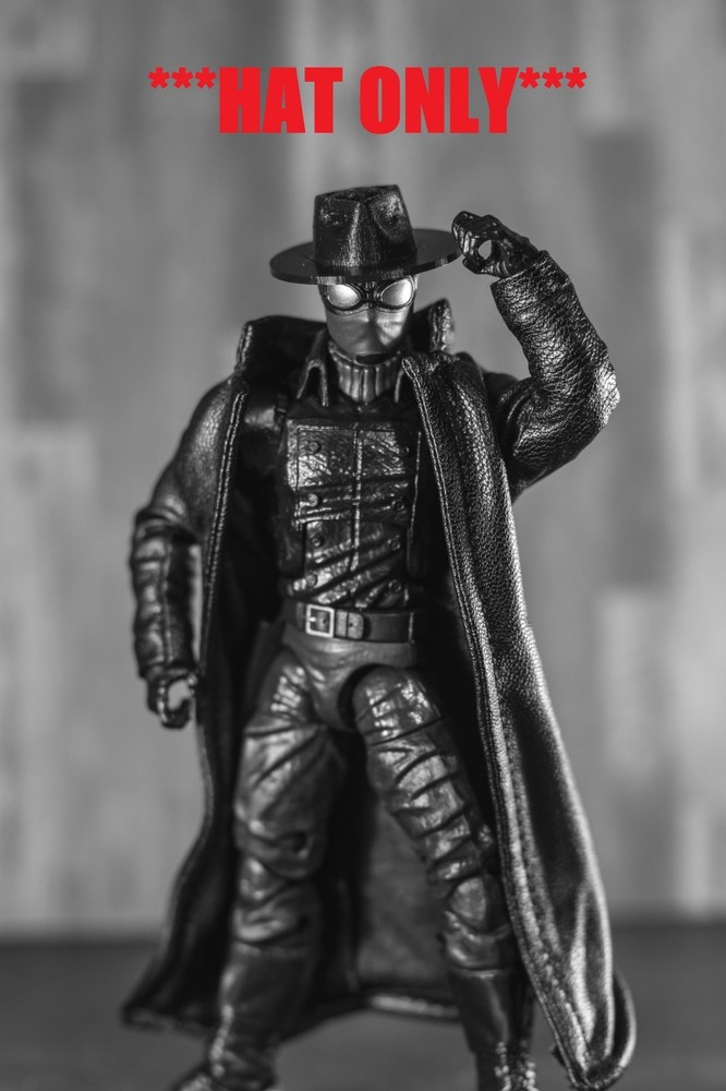Spiderman Noir HAT ONLY Spiderverse Marvel Legends Accessory 1/12