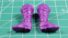 He-Man MOTU Cartoon Collection Evil Lynn Boots 5 1/2 Inch Fodder