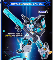 Metal Cardbot S Season2 MUSCLEHYDE Transformer Robot Muscle Hyde Figure Toy 2025