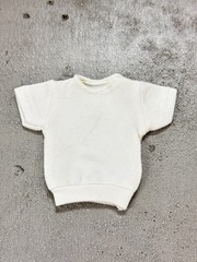 SU-RG-SL-WH-L: 1/12 White T-Shirt for 6″ muscular action figure body