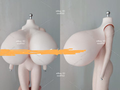 1/6 Female Breast Cover Big Huge Replacement Model For 12”PH TBL Figure Body